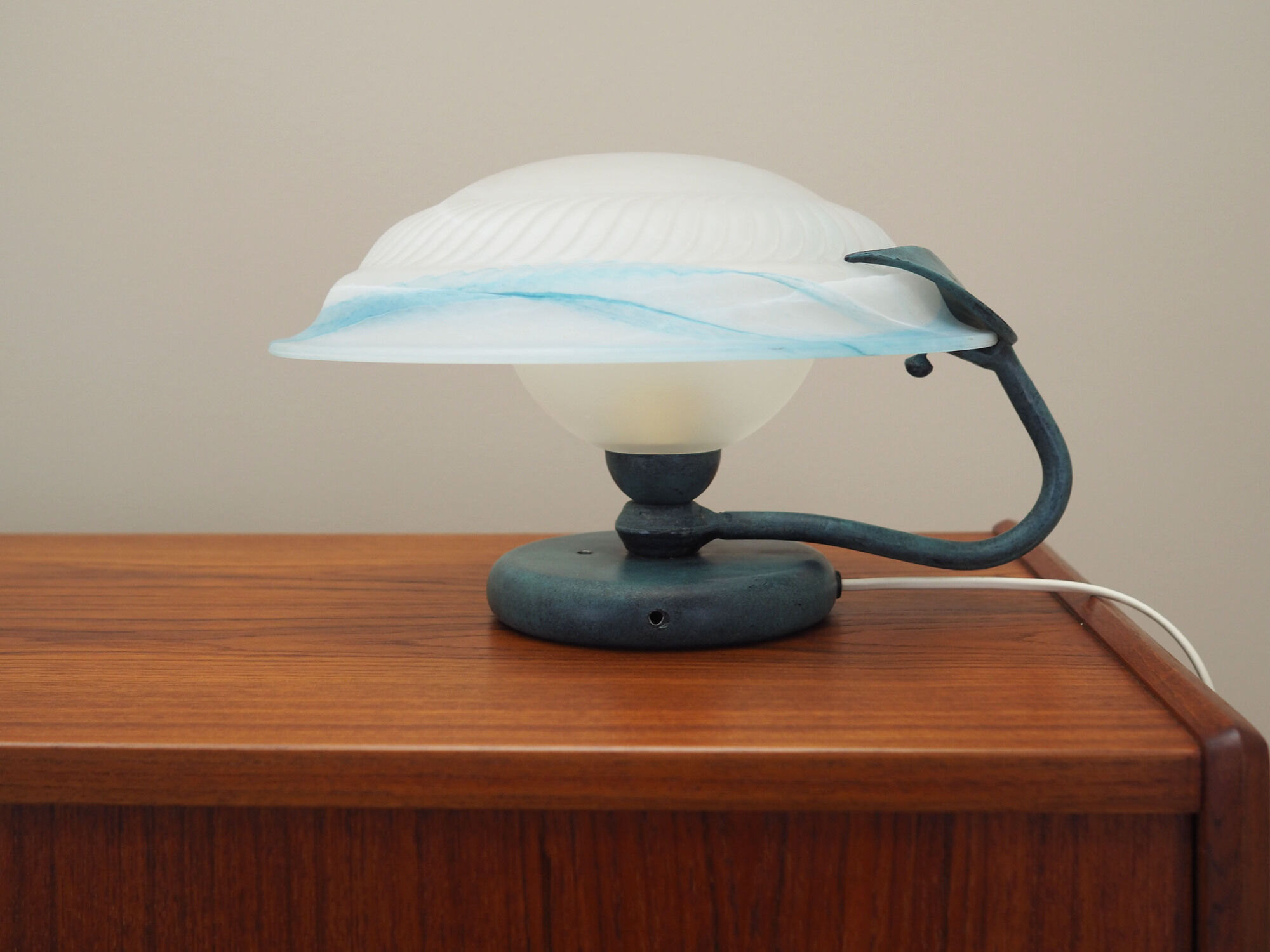 Lampe de chevet, design danois, années 1970, fabriquée au Danemark