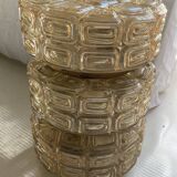 Vintage amber wall light