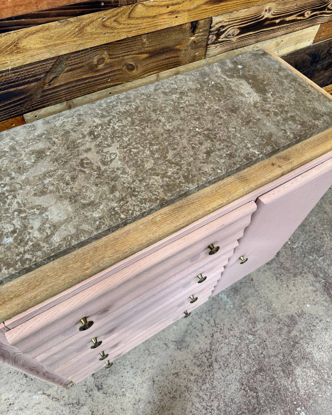 Revamped antique chest of drawers