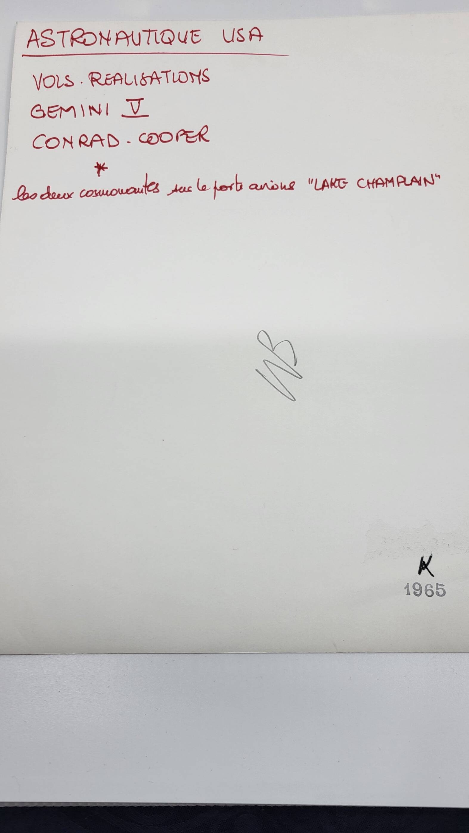 NASA Photography, Charles Conrad & Gordon Cooper Mission Gemini, 1960s,