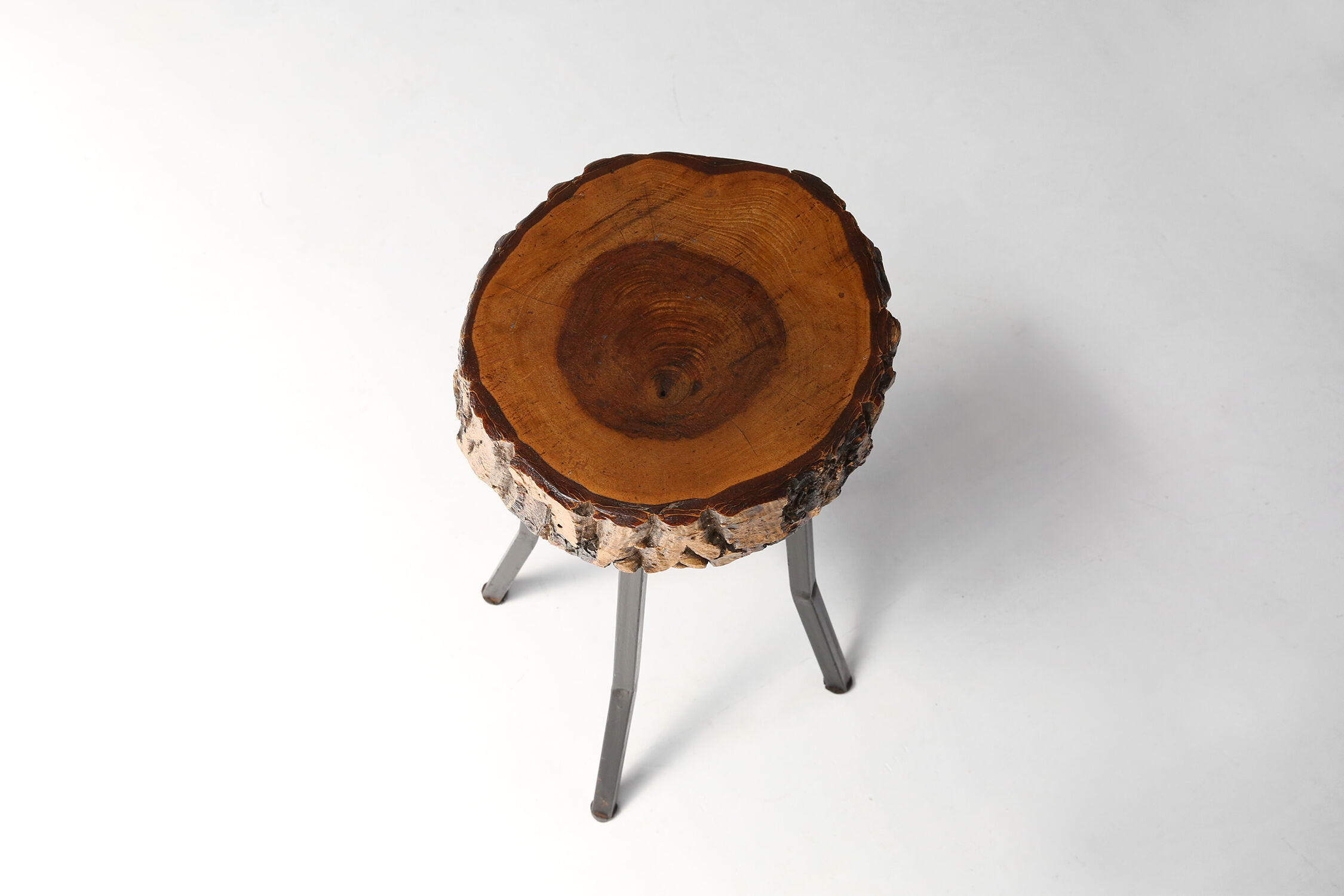 Solid tree trunk stool Ca.1940