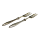 AA5 Pair of Silver Cake Forks 800