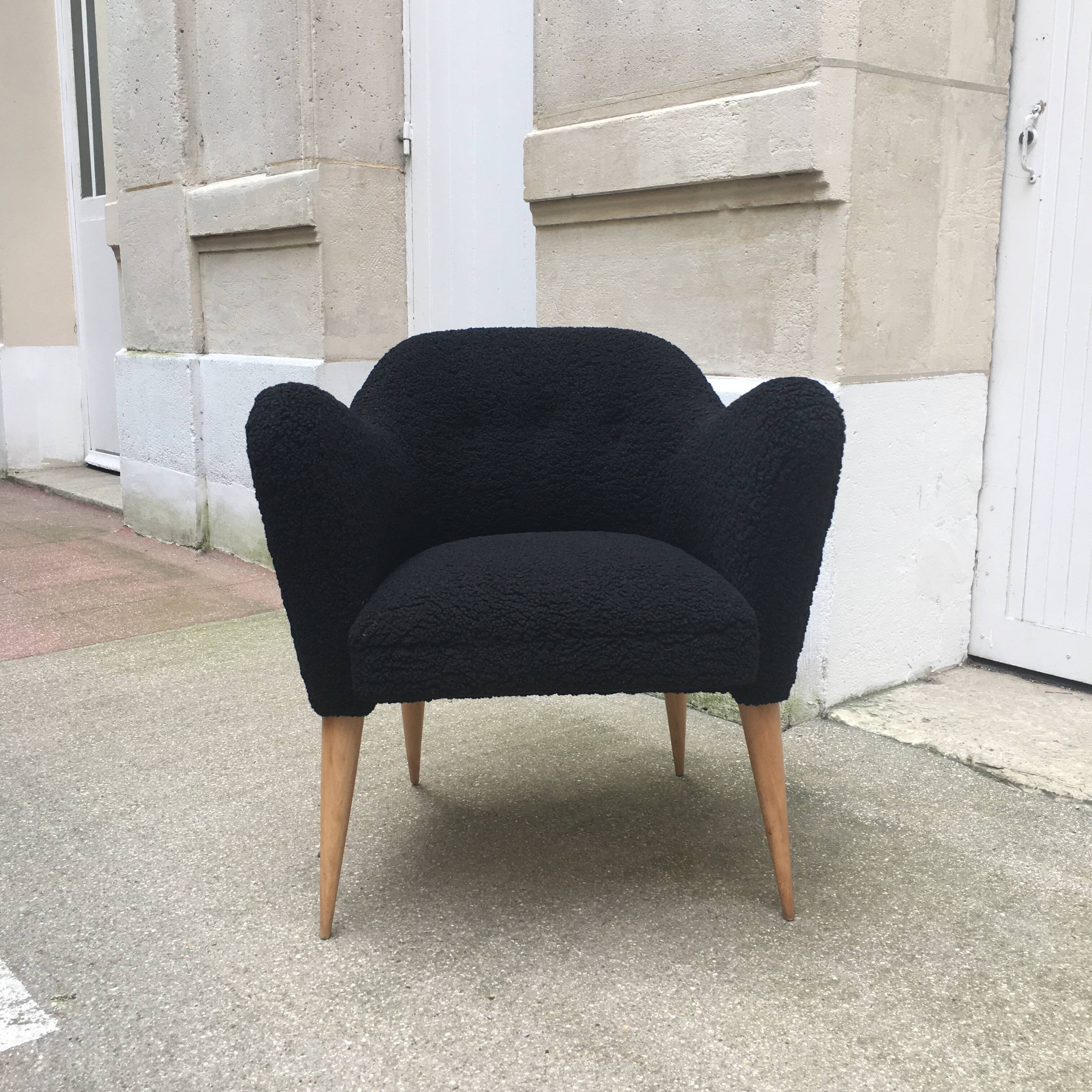 Pair of ERTON armchairs by Henri CAILLON