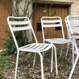 Set of chairs and garden armchairs Tolix 1950