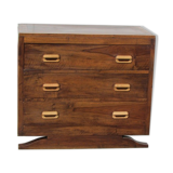 Walnut Art Deco dresser