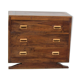 Walnut Art Deco dresser