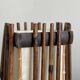 Lampe en bois vintage