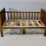 Louis Philippe walnut children's bed