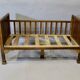 Louis Philippe walnut children's bed