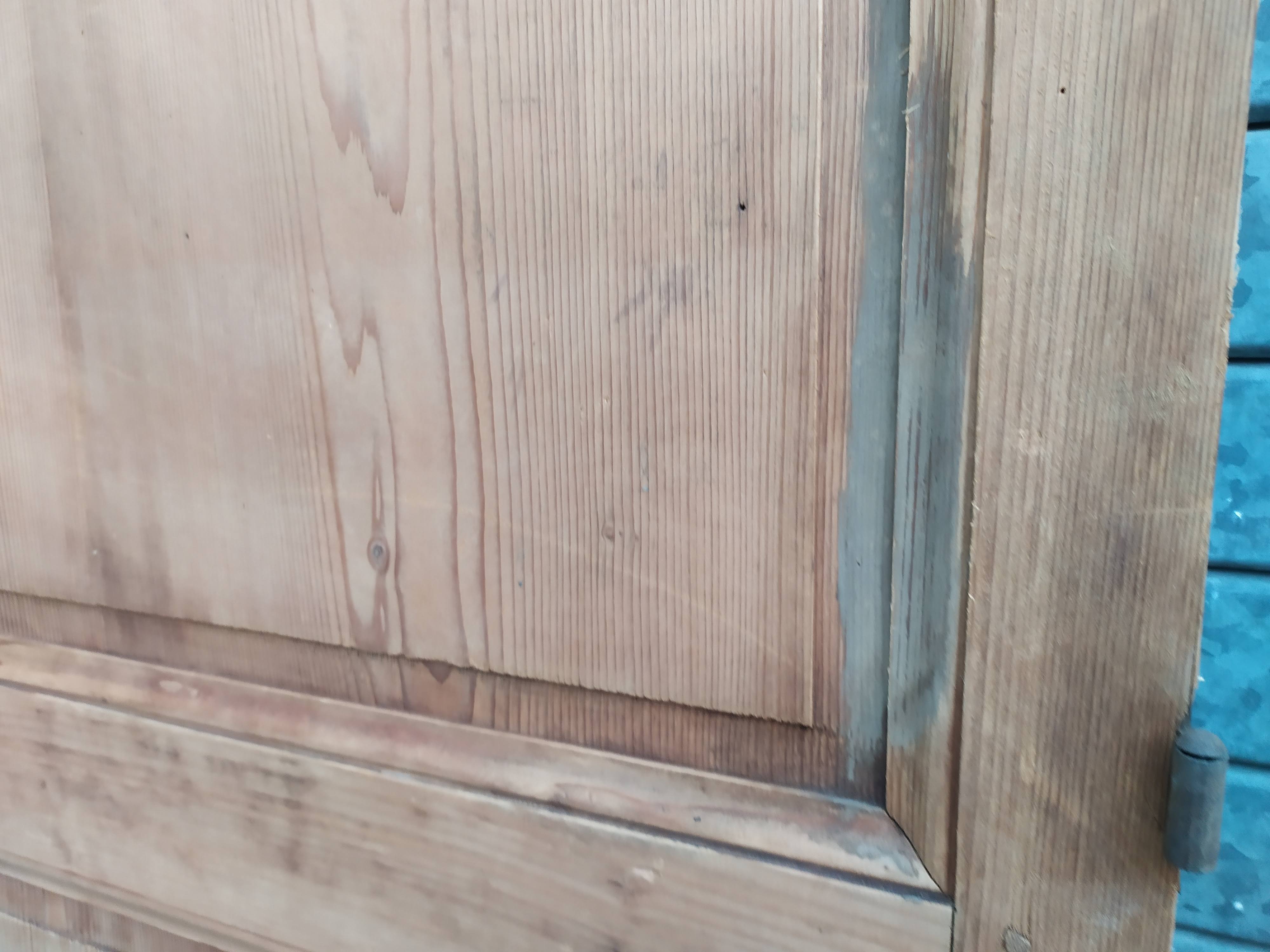 Rustic closet door