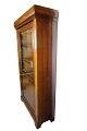 Antique display cabinet with adjustable shelves - Mahogany - Hand polished - 1920s