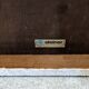 Velvet ottoman footrest or low stool by Steiner, France 1970