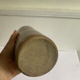 Vase bouteille grès