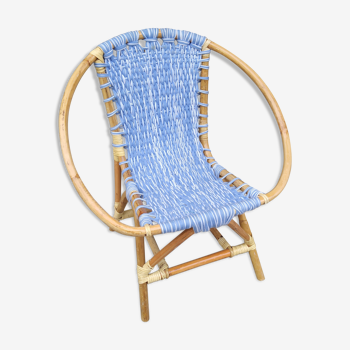 Child rattan design chair