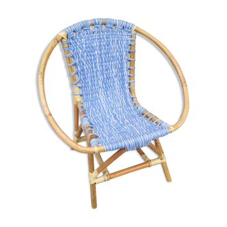 Child rattan design chair