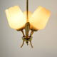Mid-century Chandelier,Czechoslovakia,1960
