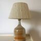 Lampe vintage en grès estampillée Grès du Marais années 70