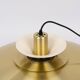 Danish vintage pendant lamp Verona by Kurt Wiborg, Jeka, 1980s