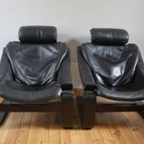Scandinavian armchair Ake Frybiter Kroken Roche Bobois