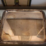 Silver metal tea and coffee set