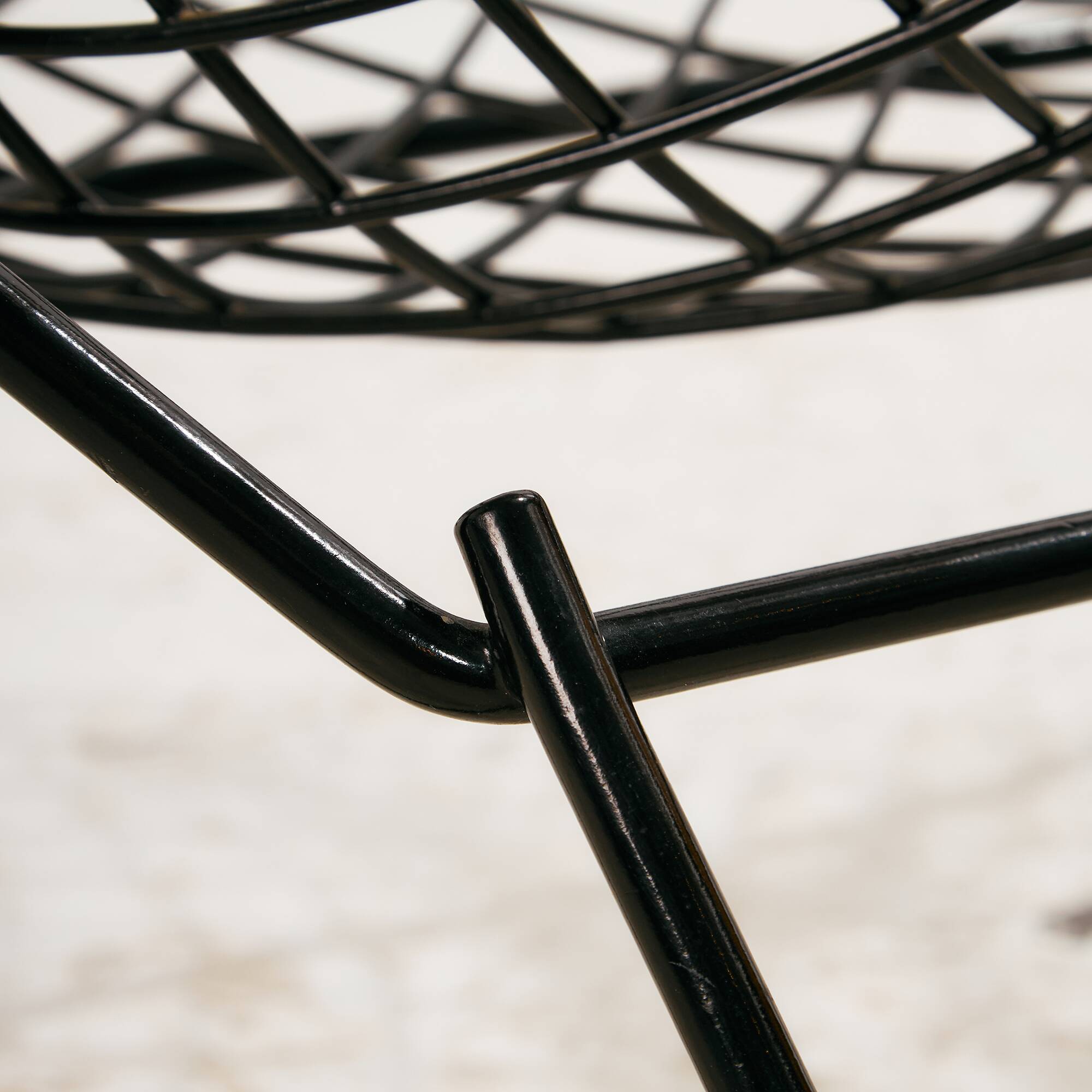 Bird chair and ottoman by Harry Bertoia for Knoll, Set of 2