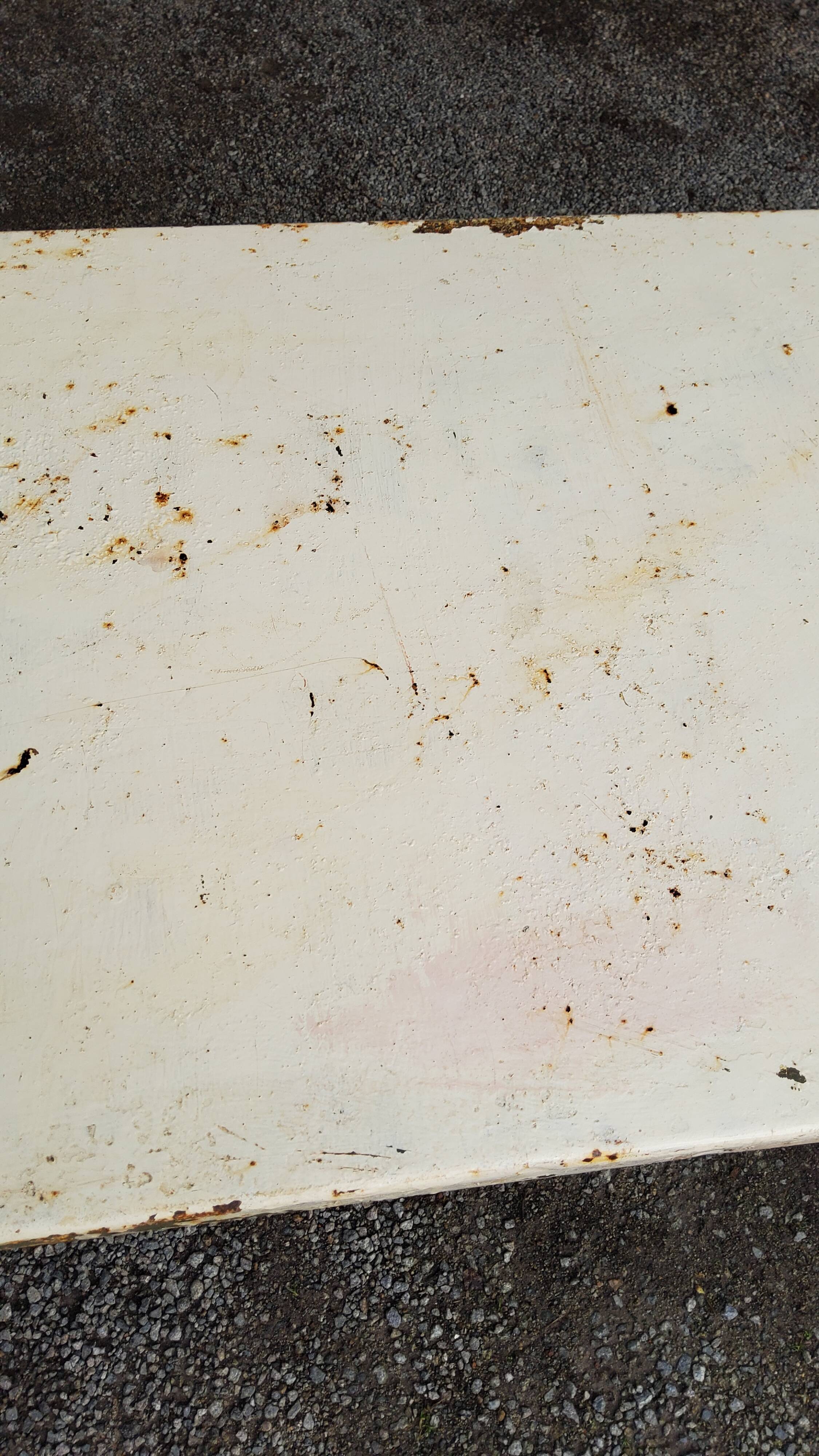 Industrial metal workshop table