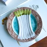 Asparagus barbotine plate