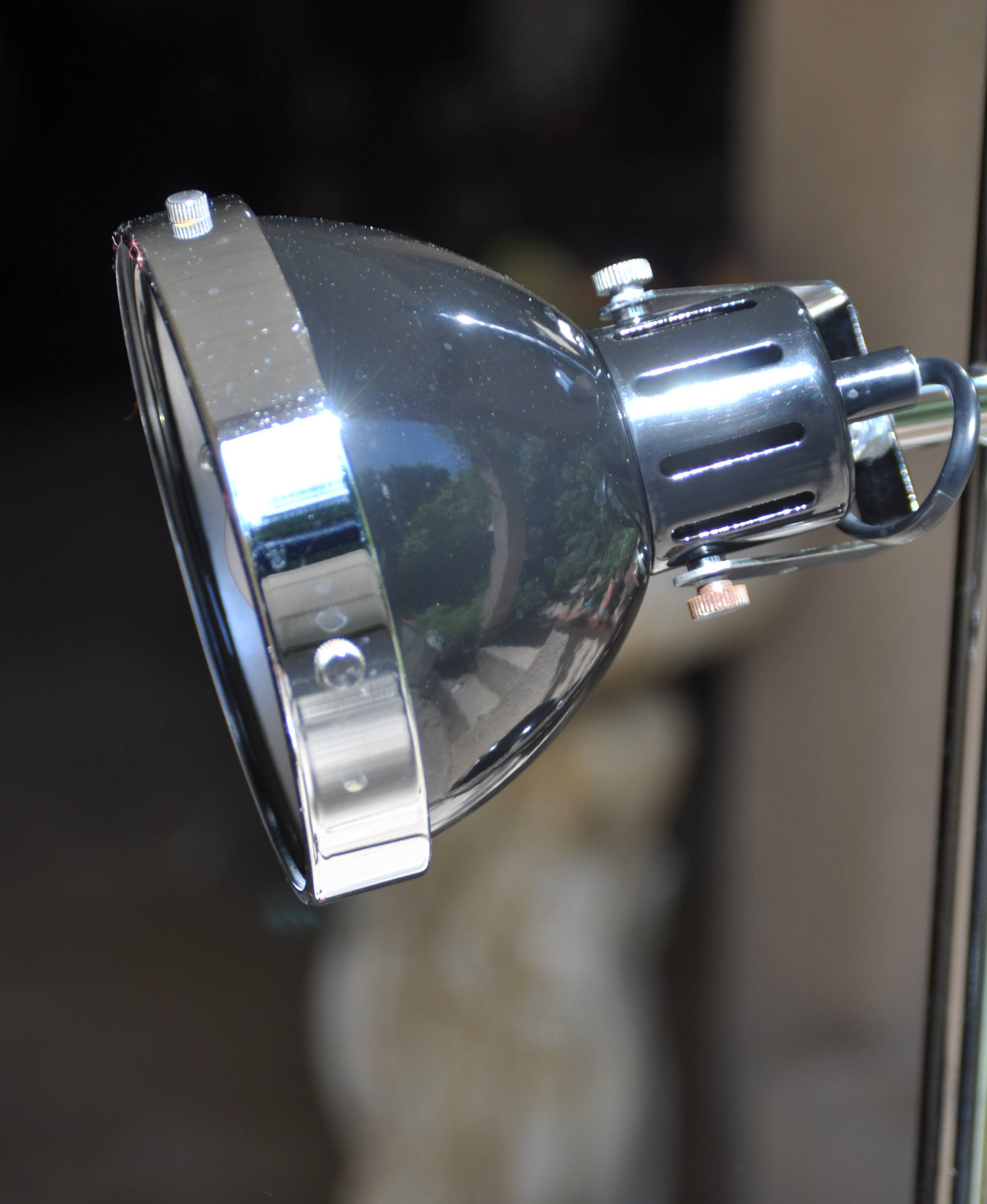 Floor lamp, 3 spotlights. Seylumiere France brand