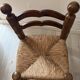 "Fire corner" chair attributed to Charles Dudouyt