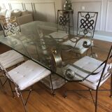 Table and 6 chairs set