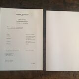 Illustration and press fashion photography "Pierre Balmain"