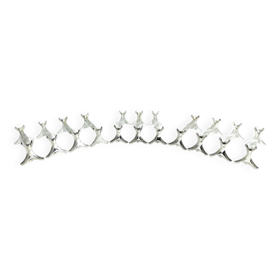 Christofle - série de 11 porte-couteaux en métal argenté