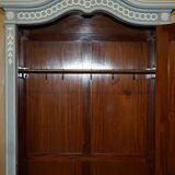 Antique wardrobe Mellier & Co with mirror door