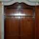 Antique wardrobe Mellier & Co with mirror door