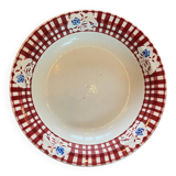 Plat rond creux Badonviller Cyrano