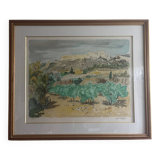 Lithograph Yves Bryer