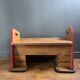Vintage storage bench