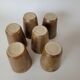 Lot de 6 gobelets en grès Digoin