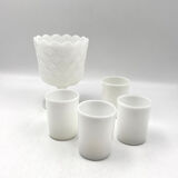 Lot of white opaines