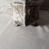 Old cast iron planter late nineteenth L 35 cm