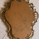 Gilded bronze mirror