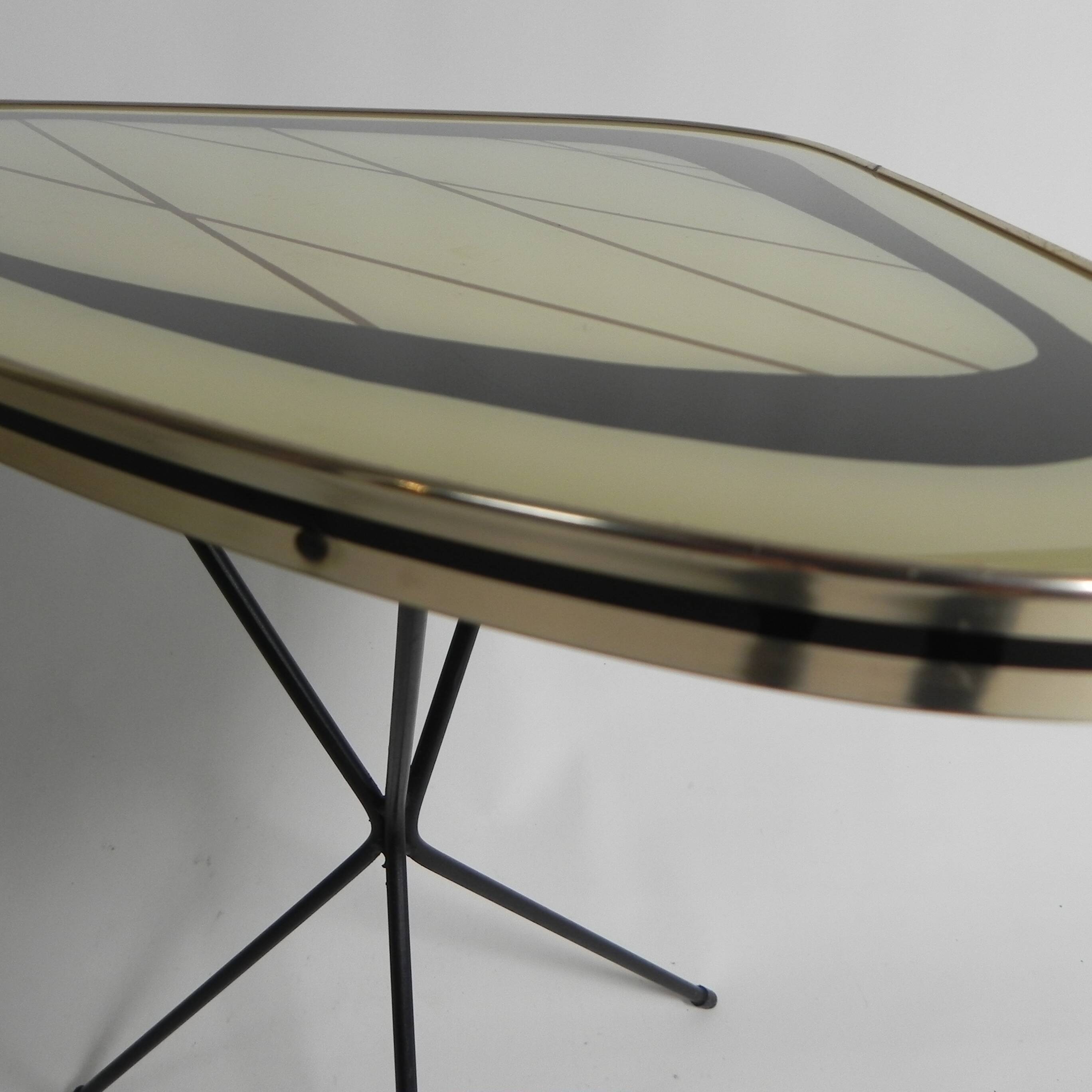 Erdal side table with three legs, 1950s