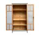 Armoire parisienne ancienne Luterma patine grise bleutée