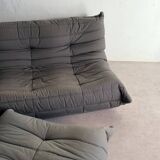 Togo 3-Seater Sofa and Ottoman by Michel Ducaroy for Ligne Roset, France