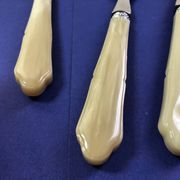 Set of 4 serving cutlery for fish