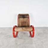 Sgarsul Rocking Chair by Gae Aulenti for Poltronova, 1960s