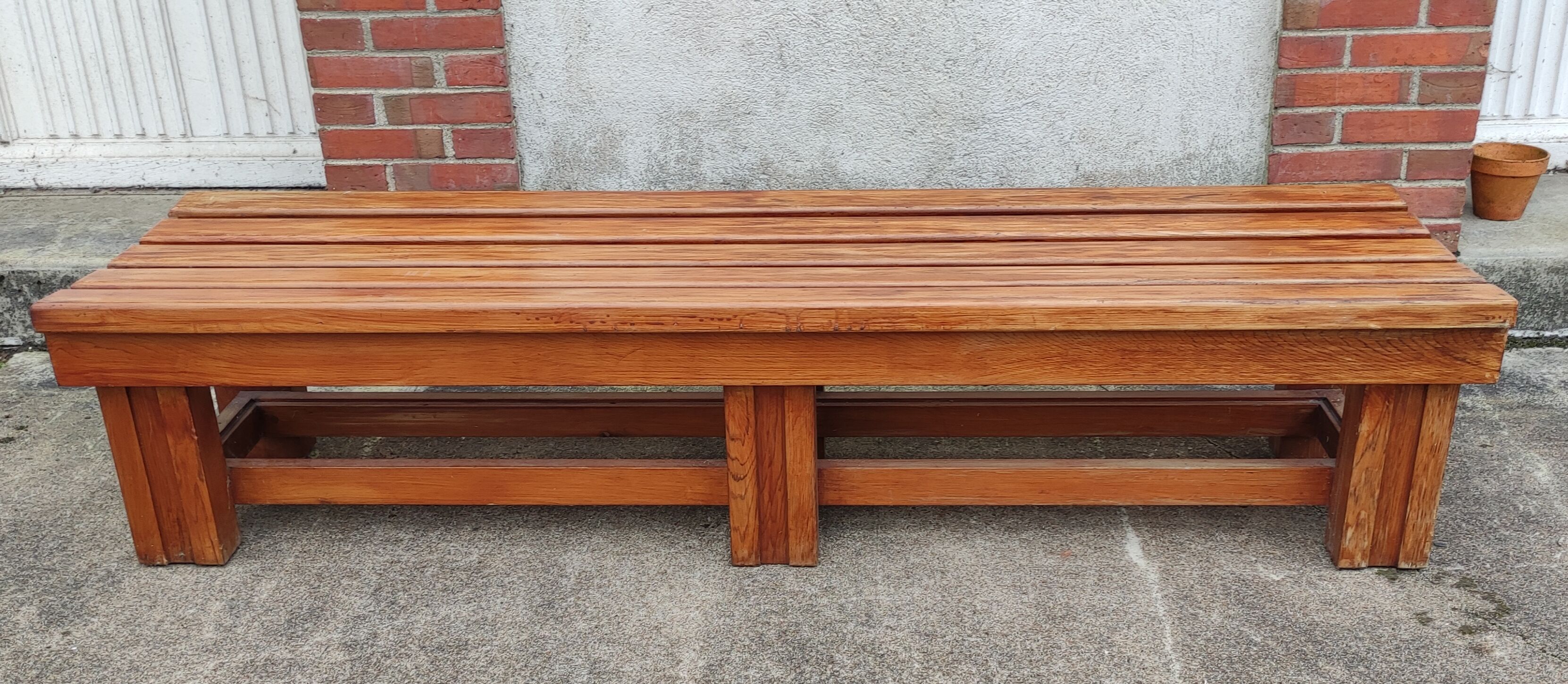 Large vintage/design bench from the 20th century