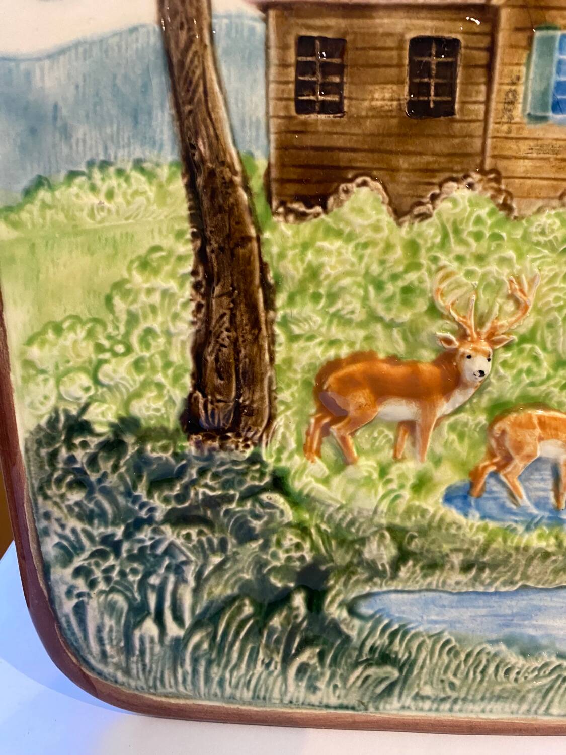 20th century decorative dish