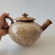 Large artisanal sandstone teapot