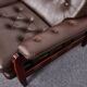 Rosewood and calf leather canapé from the 1960s, Rodeio by Jean Gillon, 1968.